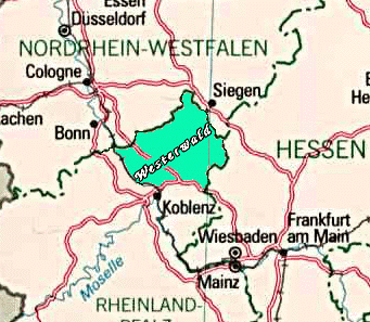 Westerwald in germany